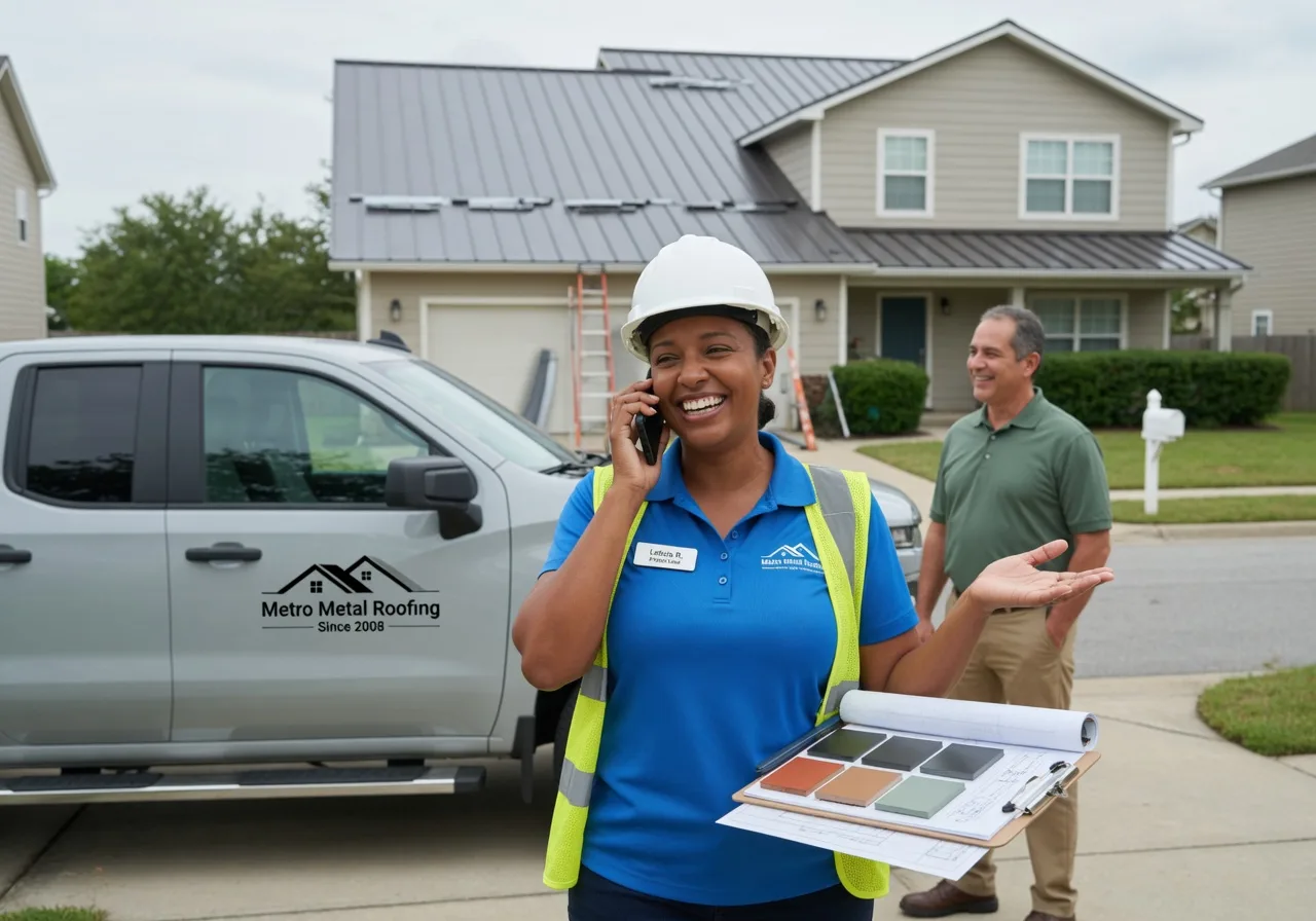 Storm Damage Metal Roof Repair in Pleasant Grove, AR